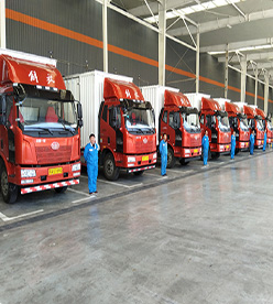 常州新迪物流公司車輛展示